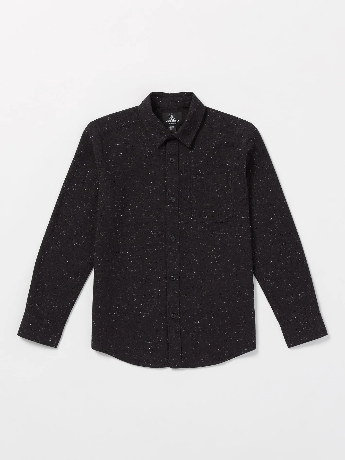 Big Boys Play Date Knight Long Sleeve Shirt - Black sold by Volcom