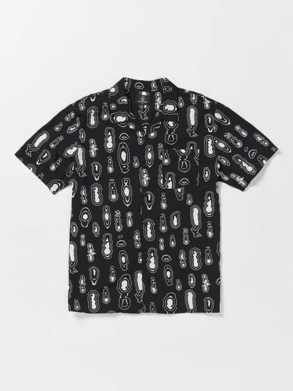 Shaken Stirred Woven Short Sleeve Shirt - Black sold by Volcom