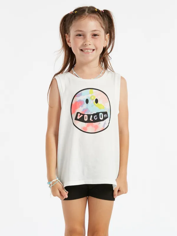 Girls Flexin Muscle Tank - Star White sold by Volcom