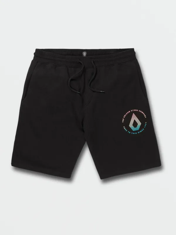 Booker Fleece Shorts - Black sold by Volcom