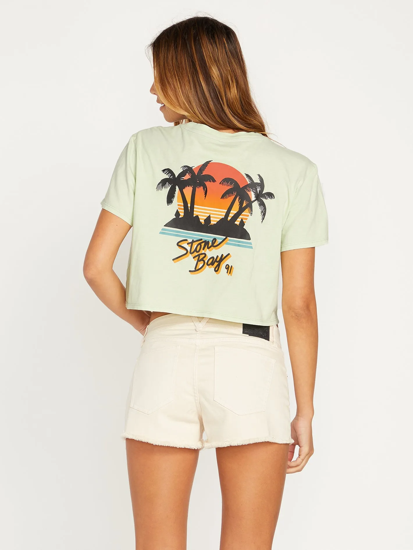 Enternet Tee - Sage sold by Volcom