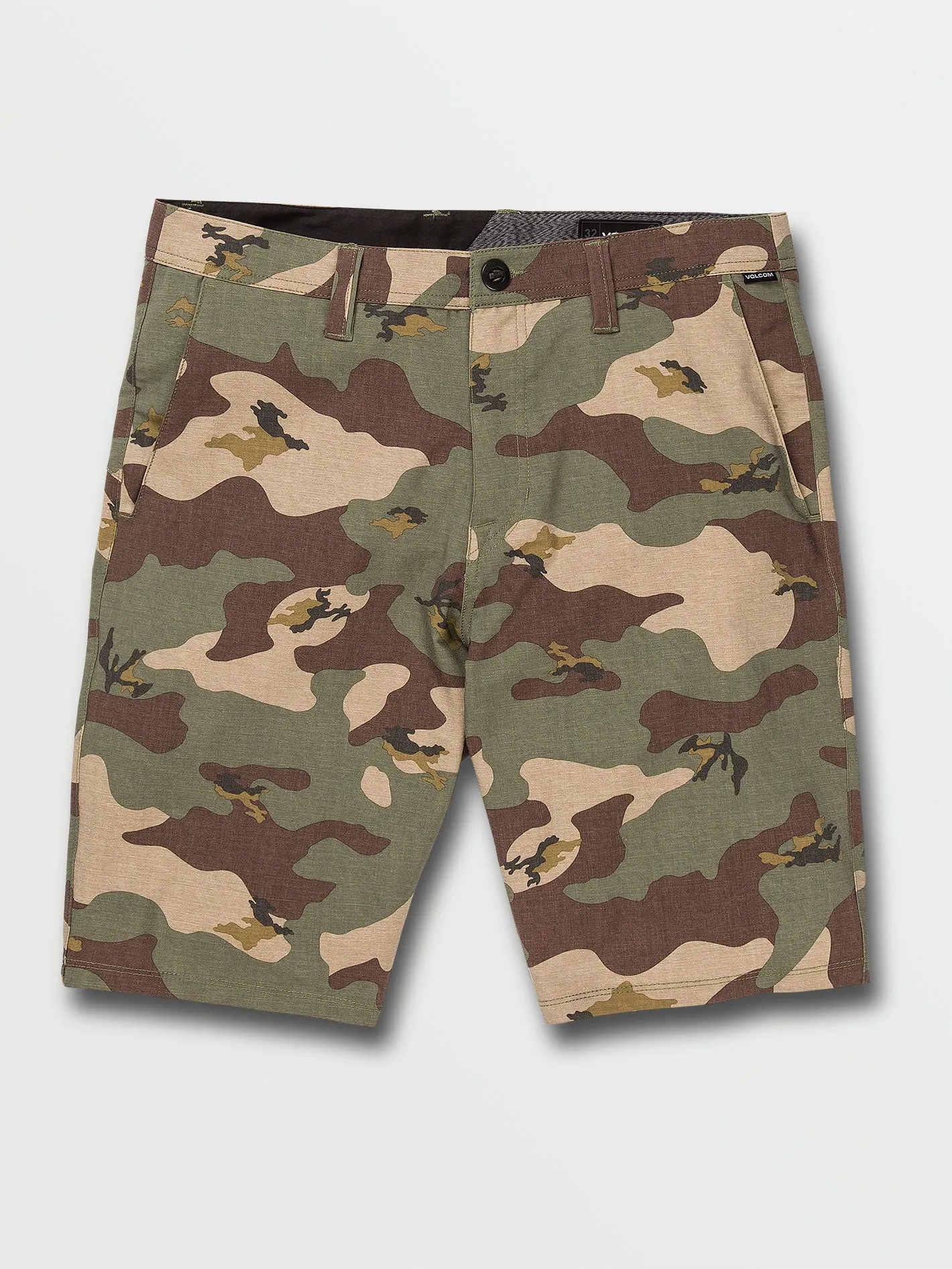 Frickin Surf N' Turf Static 2 Hybrid Shorts - Camouflage sold by Volcom