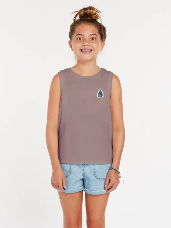 Girls Flexin Muscle Tank - Raisin sold by Volcom