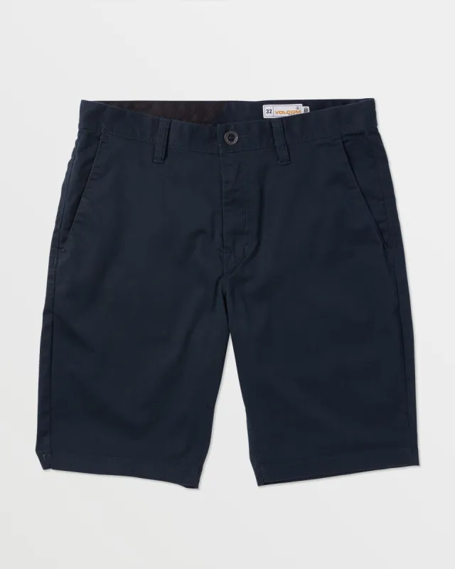 Frickin Modern Stretch Shorts - Dark Navy sold by Volcom