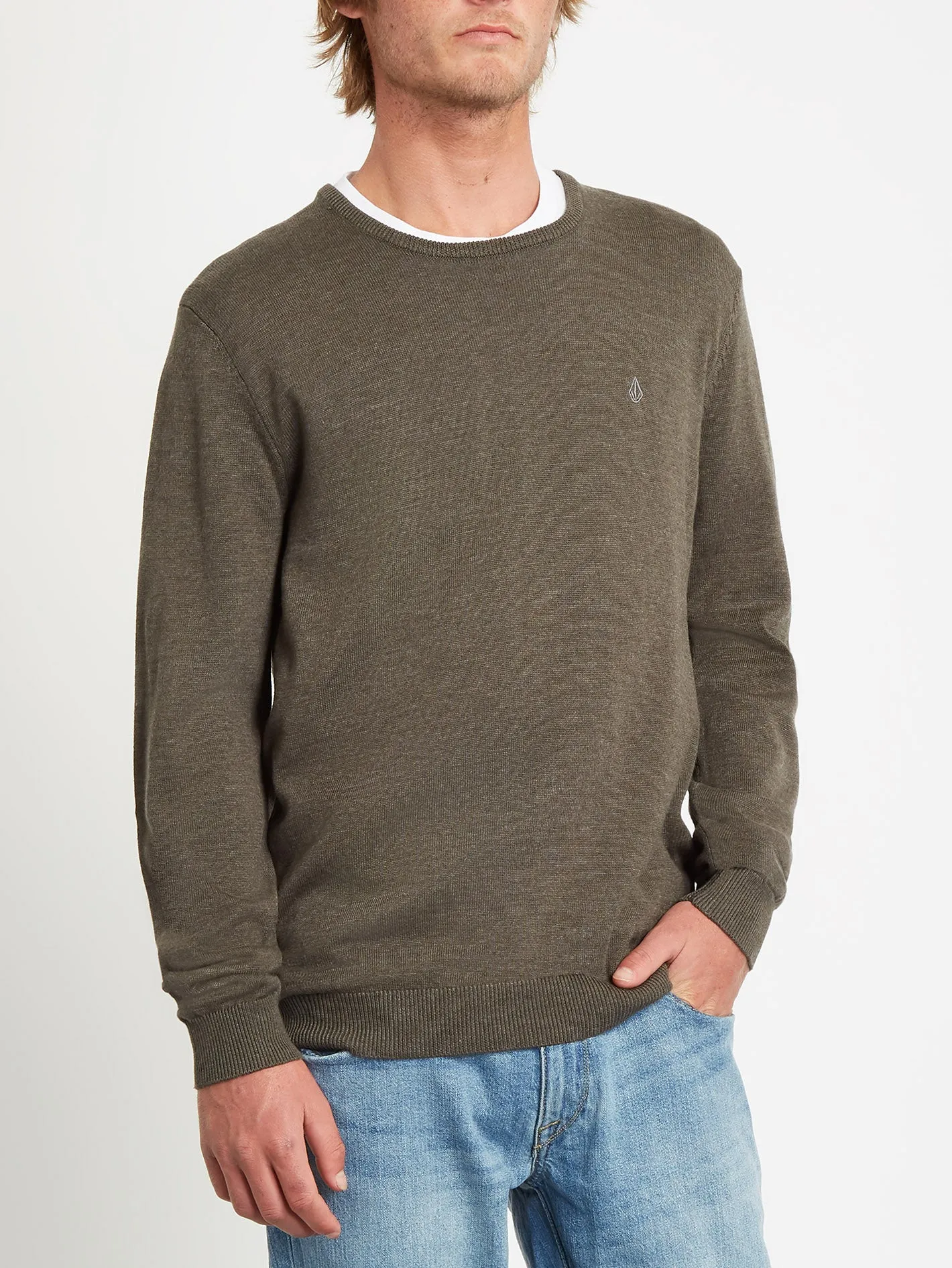 Uperstand Sweater - Lead sold by Volcom product image thumbnail 3