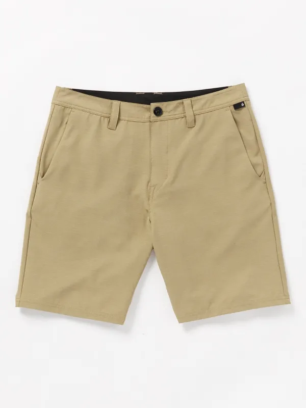 Slub Frickin Cross Shred Shorts - Dark Khaki sold by Volcom