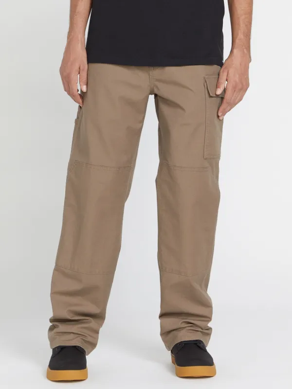 Volcom Workwear Caliper Relaxed Work Pants - Brindle sold by Volcom