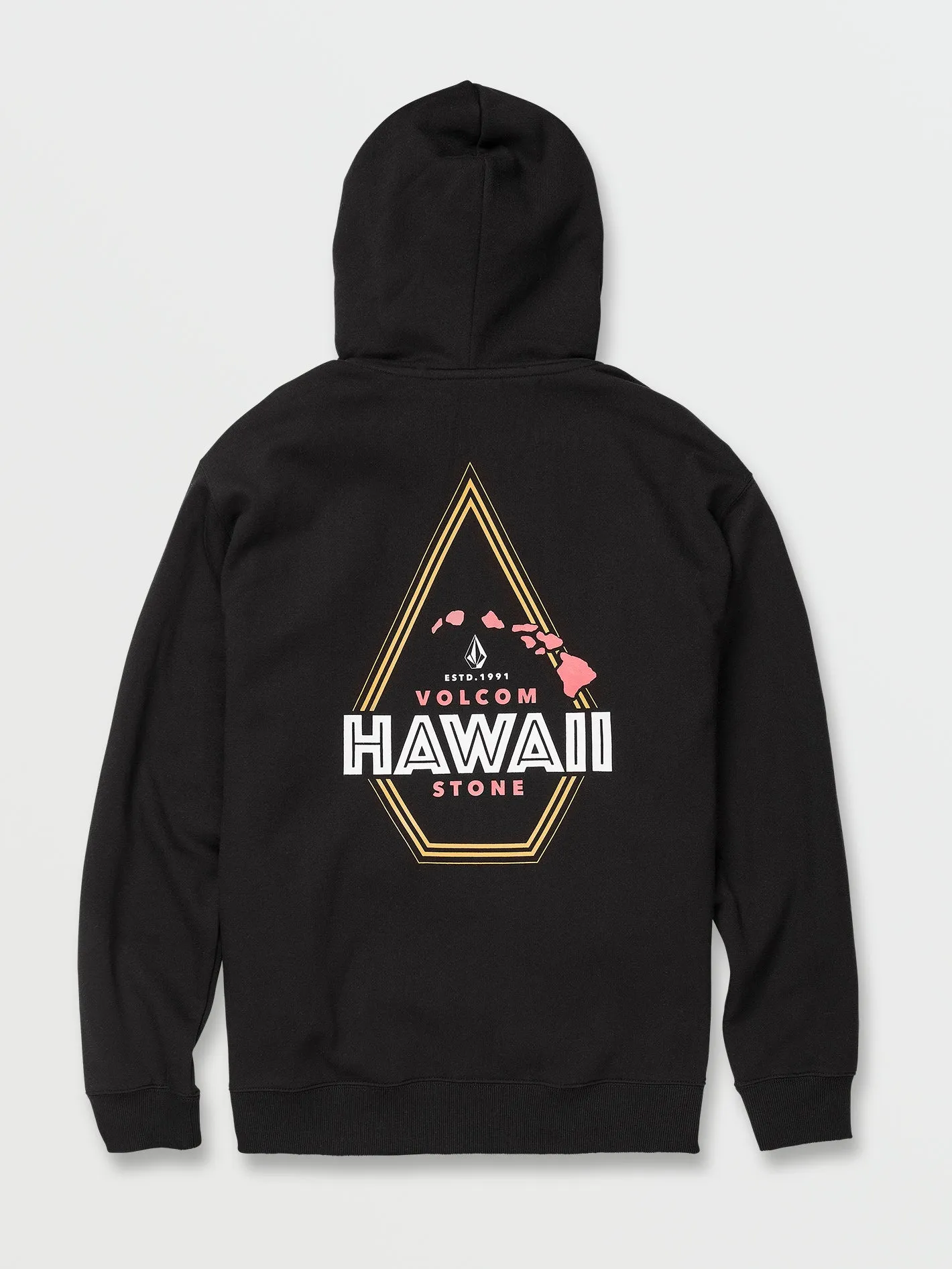 Apex Zip Fleece Hoodie - Black sold by Volcom product image thumbnail 2