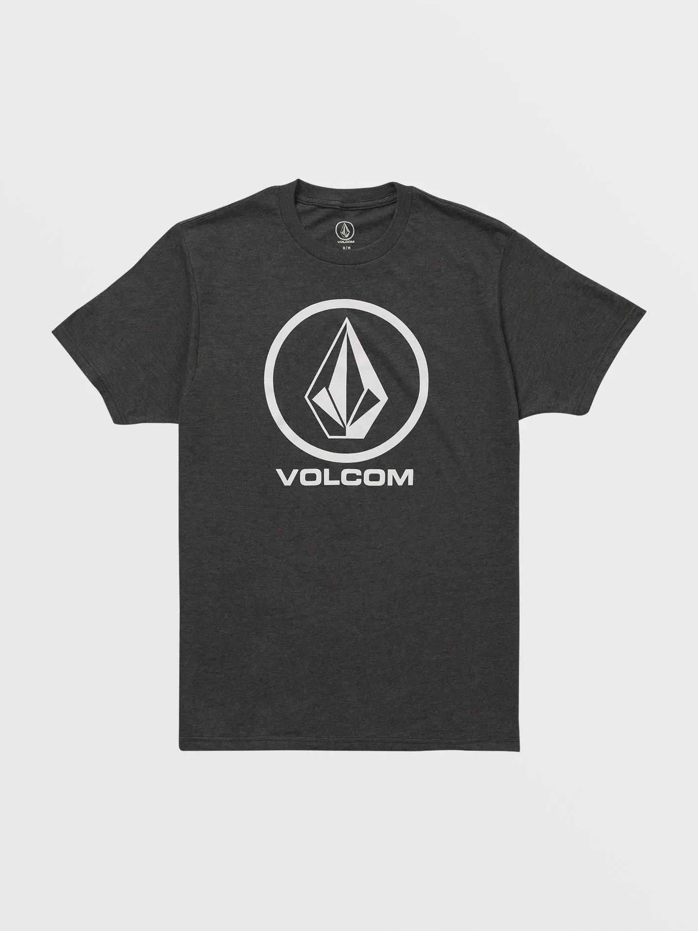 Circle Short Sleeve T-Shirt - Charcoal Heather sold by Volcom