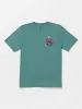 Awakened Short Sleeve Tee - Service Blue sold by Volcom