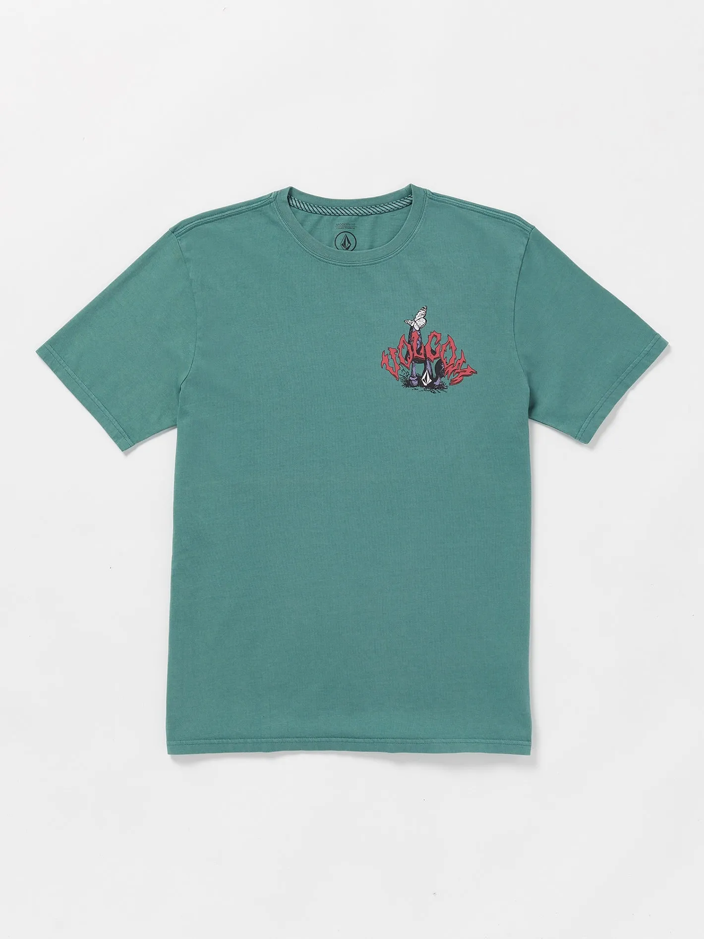 Awakened Short Sleeve Tee - Service Blue sold by Volcom