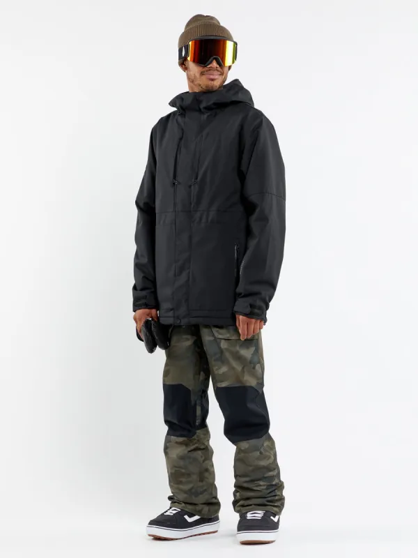 Mens V.Co Op Insulated Jacket - Black sold by Volcom