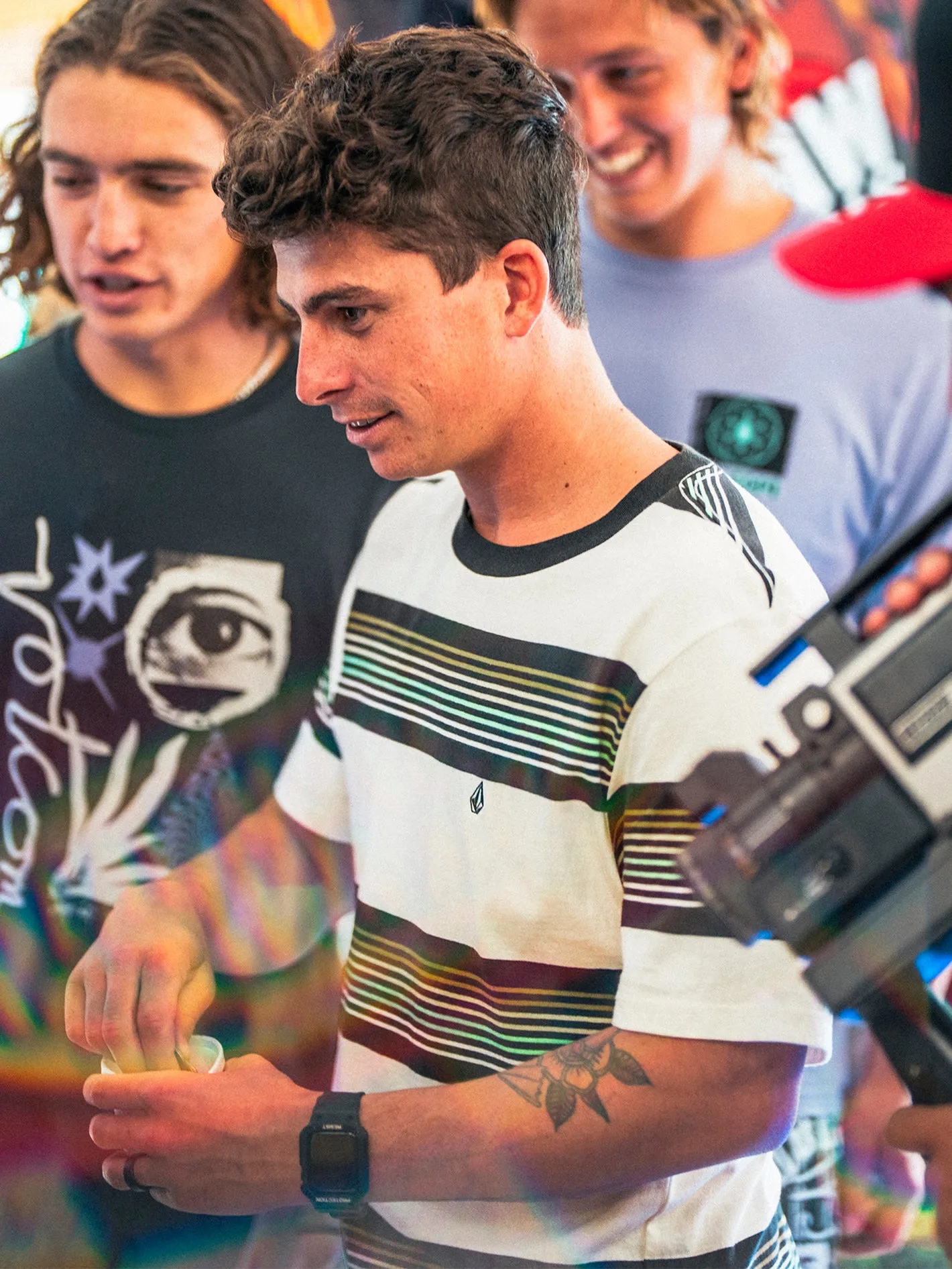 Knowstone Crew Short Sleeve Shirt - Off White sold by Volcom product image thumbnail 3