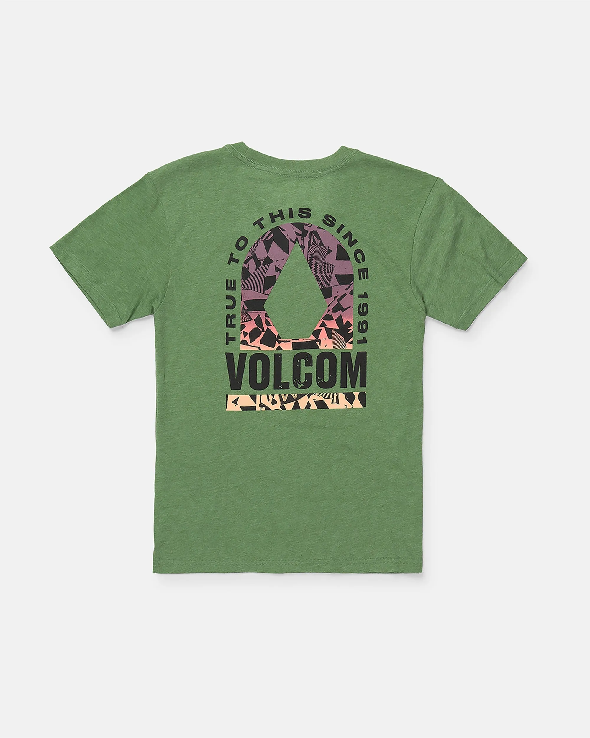 Big Boys Filler Up Short Sleeve Tee - Green sold by Volcom product image thumbnail 2