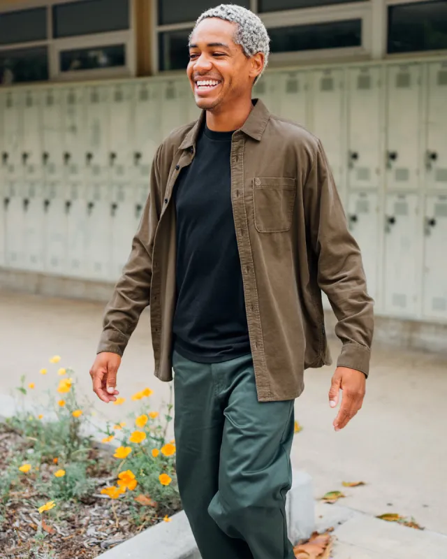 Zander Long Sleeve Shirt - Teak made by Volcom