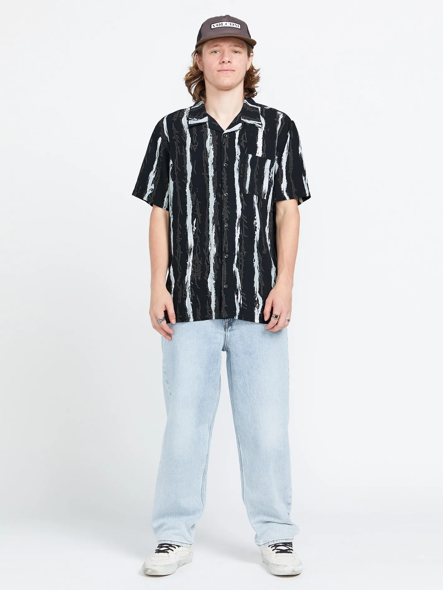 Volcom Entertainment Hockey Dad Short Sleeve Shirt - Stealth sold by Volcom product image thumbnail 3