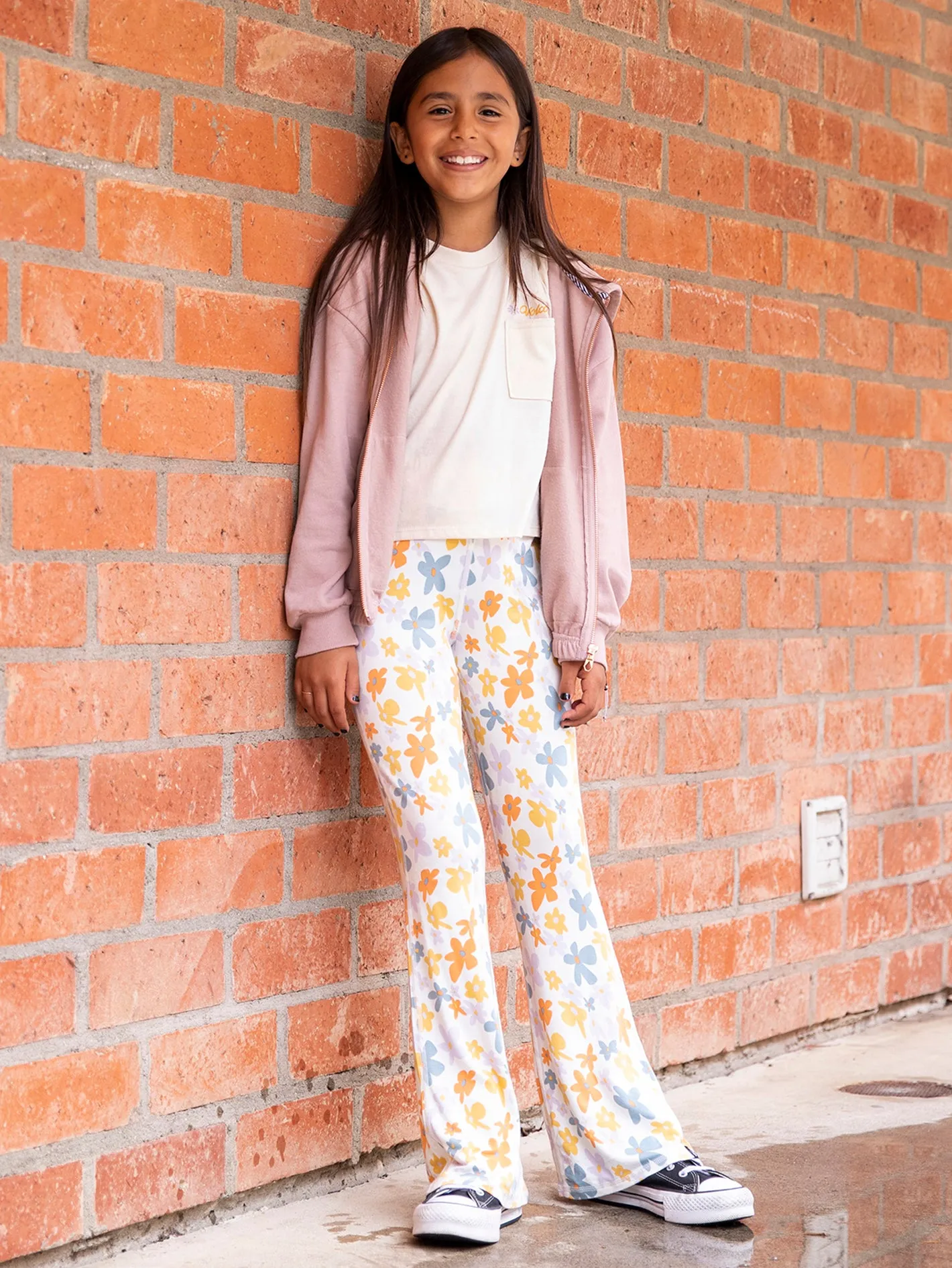 Girls Pocket Dial Tee - Cloud sold by Volcom