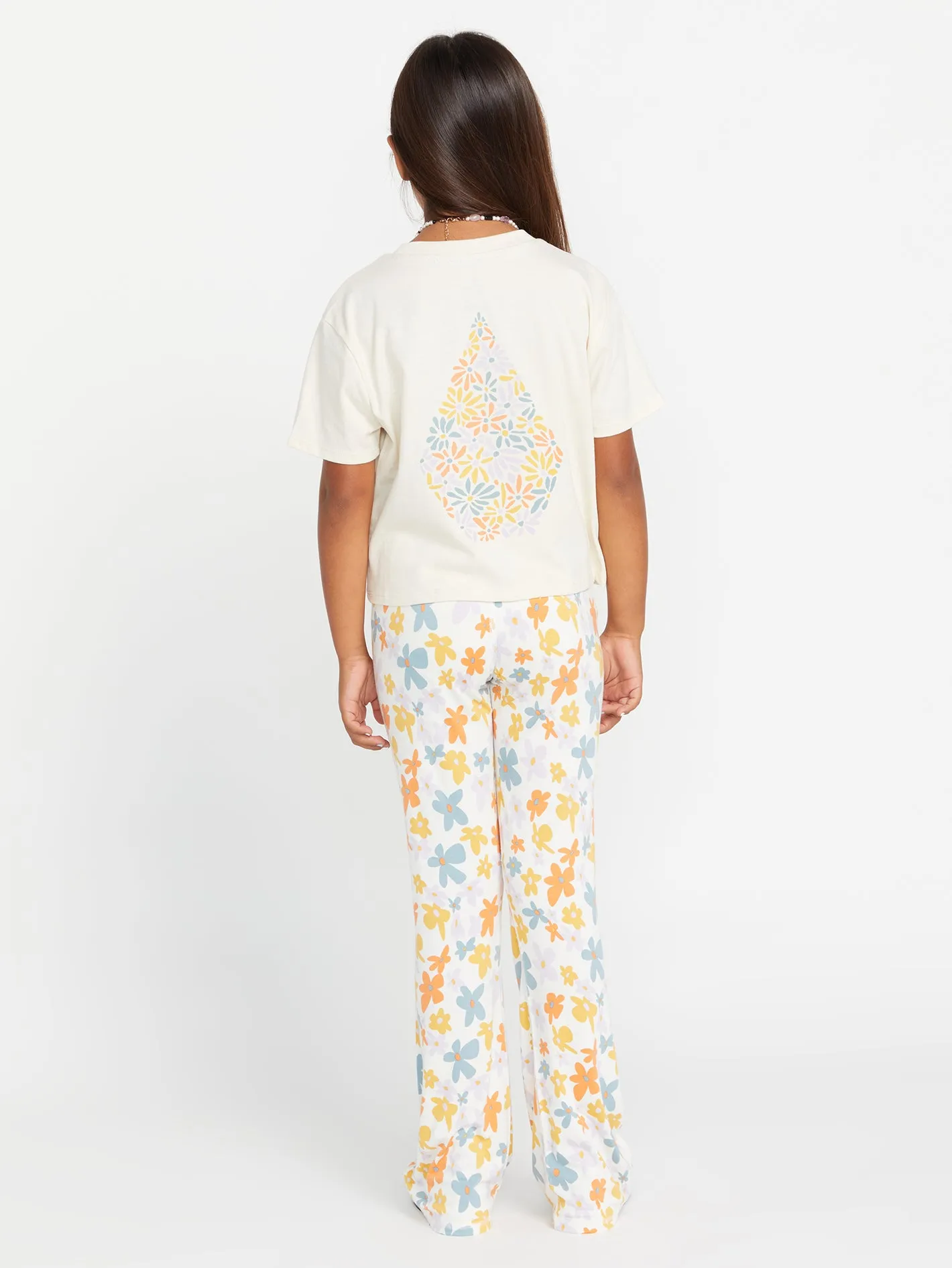 Girls Pocket Dial Tee - Cloud sold by Volcom product image thumbnail 3