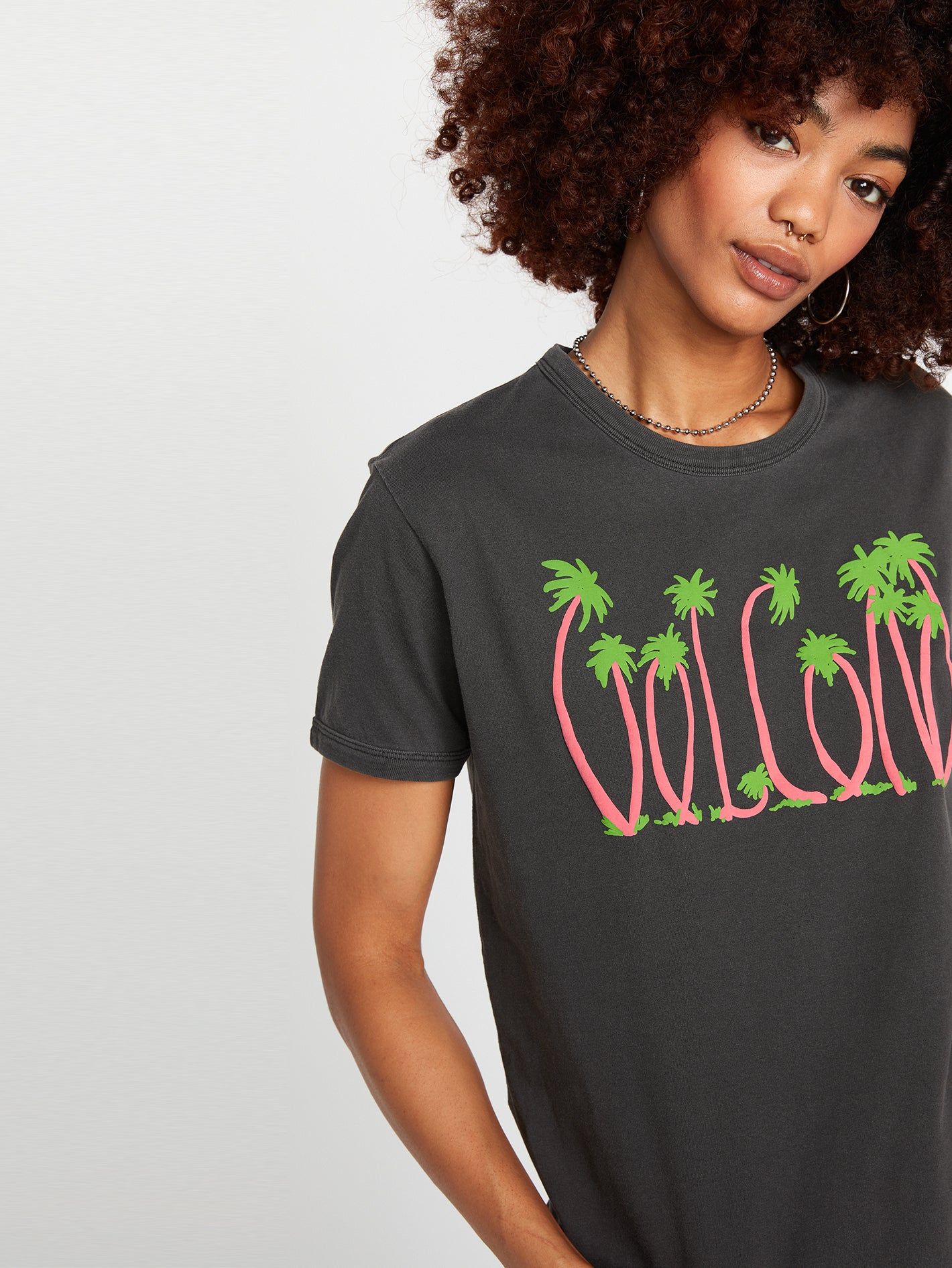 Truly Ringer Short Sleeve Tee - Black sold by Volcom product image thumbnail 3