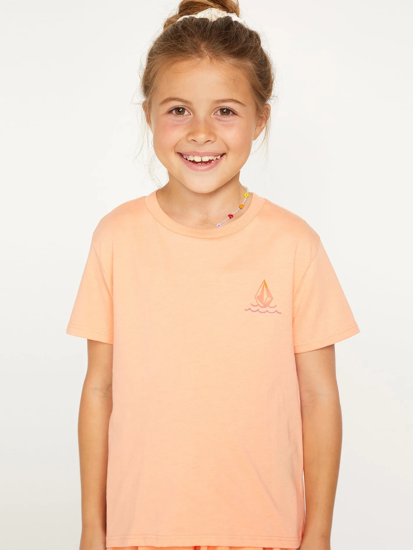 Girls Last Party Tee - Melon sold by Volcom