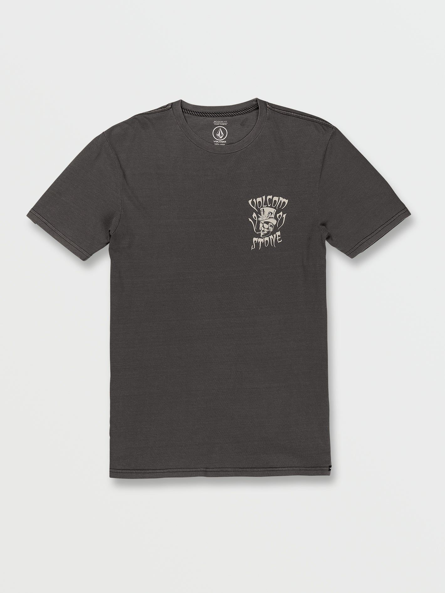 Stoned 2 Da Bone Short Sleeve Tee - Storm Cloud sold by Volcom product image thumbnail 3