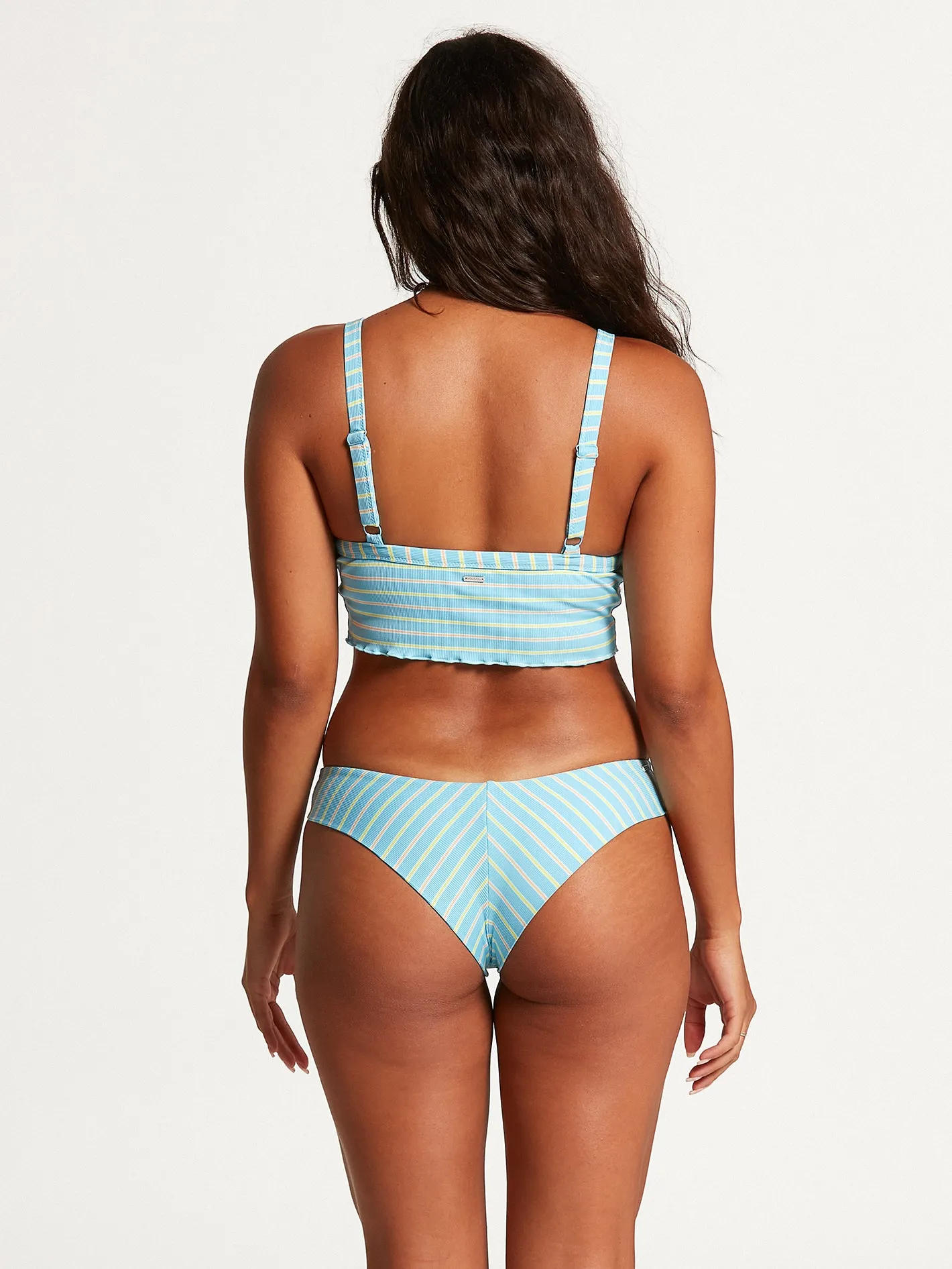 Next In Line Crop Bikini Top - Coastal Blue sold by Volcom product image thumbnail 3