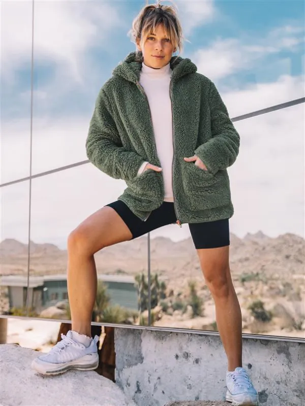 Lived In Lounge Phuz Up Jacket - Light Army sold by Volcom