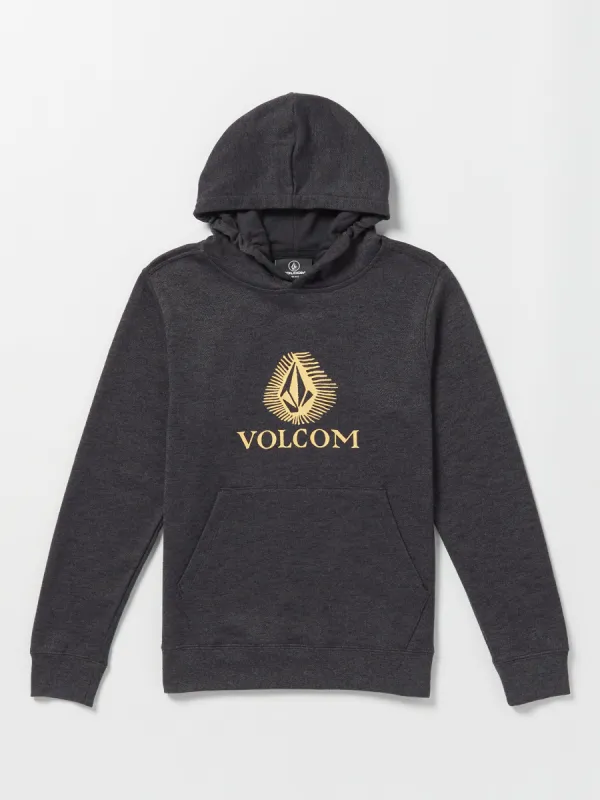 Big Boys Offshore Stone Hoodie - Heather Black sold by Volcom