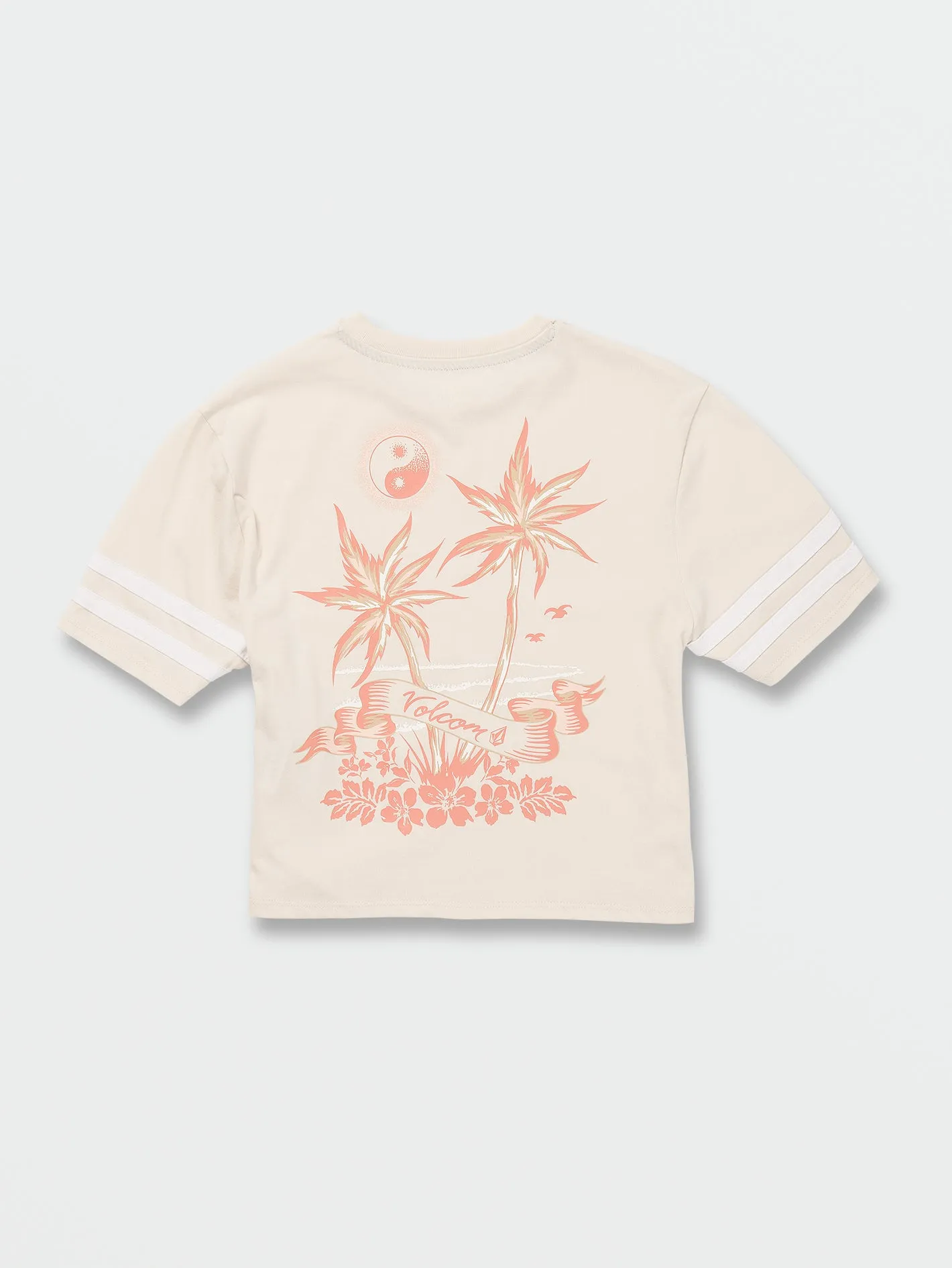 Girls Truly Stoked Short Sleeve Tee - Sand sold by Volcom product image thumbnail 5