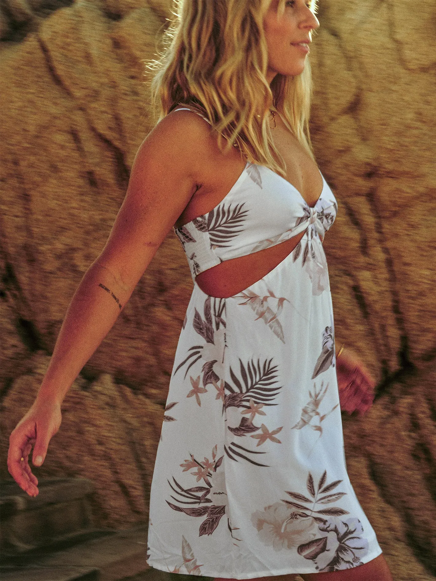 Coco Ho Cutout Dress - White sold by Volcom