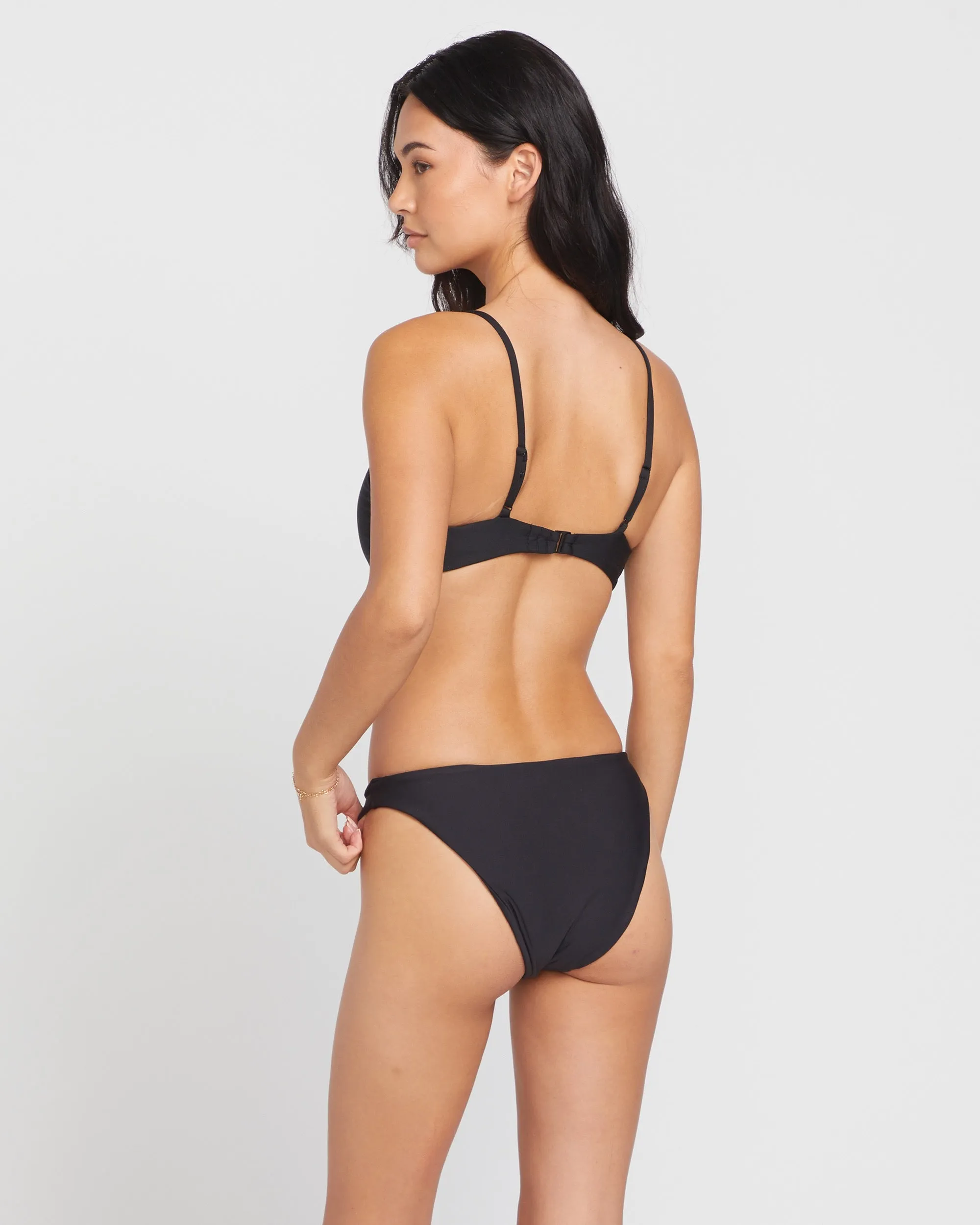 Simply Seamless Skimpy Bikini Bottom - Black sold by Volcom