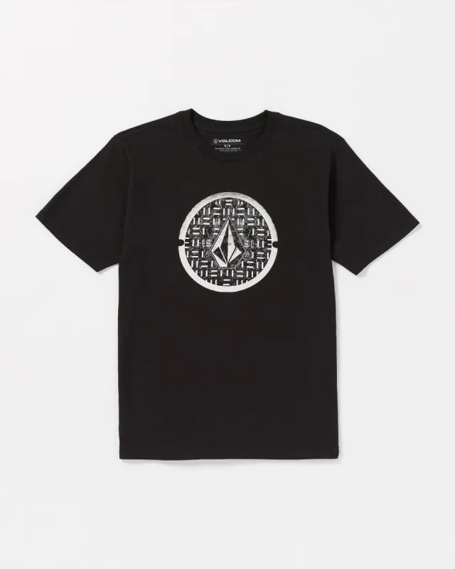 Circle Stone Short Sleeve Tee - New Black sold by Volcom