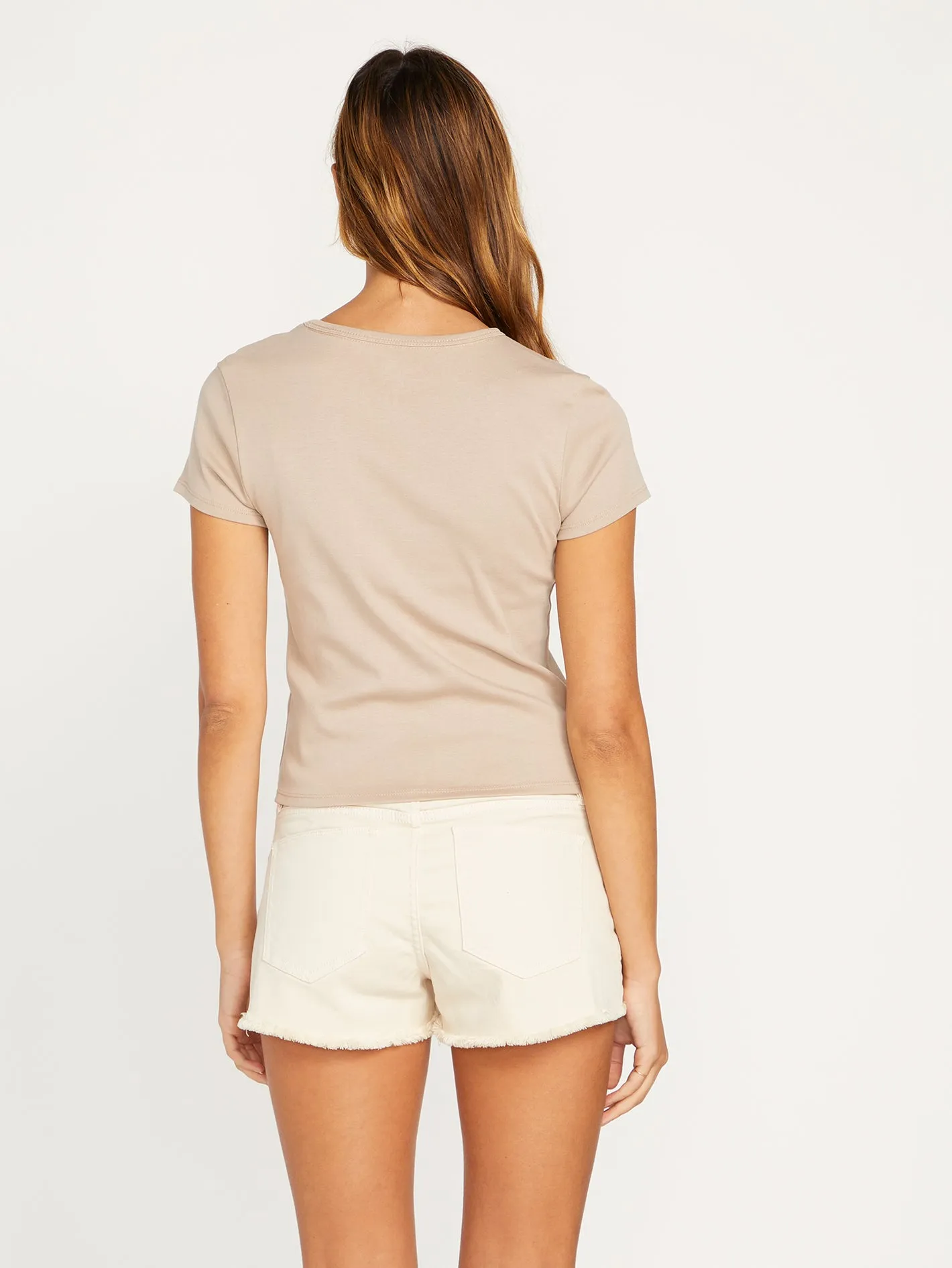 Have A Clue Tee - Taupe sold by Volcom product image thumbnail 2