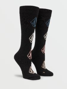 Womens Sherwood Sock - Black (2022) sold by Volcom