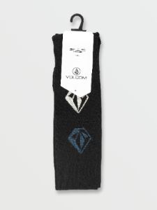 Womens Sherwood Sock - Black (2022) sold by Volcom