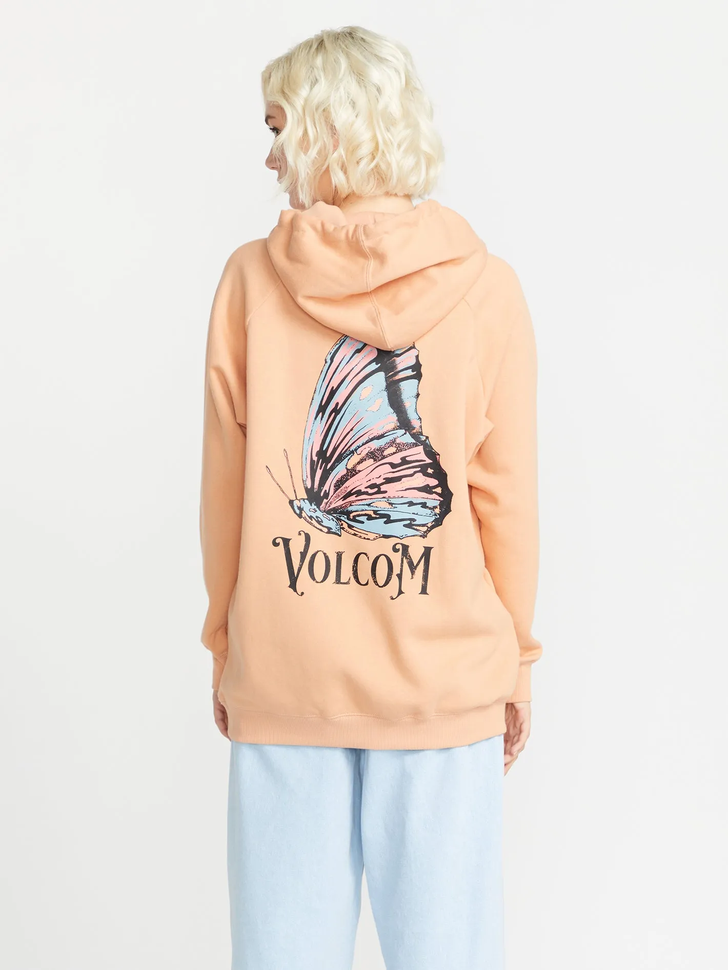 Truly Stoked Boyfriend Hoodie - Clay sold by Volcom product image thumbnail 4