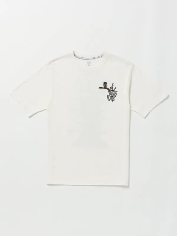 Skate Vitals Simon Bannerot Short Sleeve Tee - Off White sold by Volcom