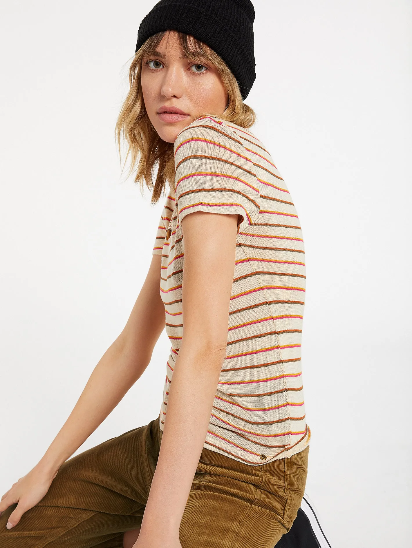 Some Suns Short Sleeve - Sand sold by Volcom product image thumbnail 4