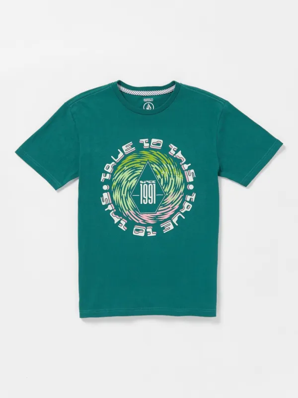 Big Boys Spinz Short Sleeve Tee - Ranger Green sold by Volcom