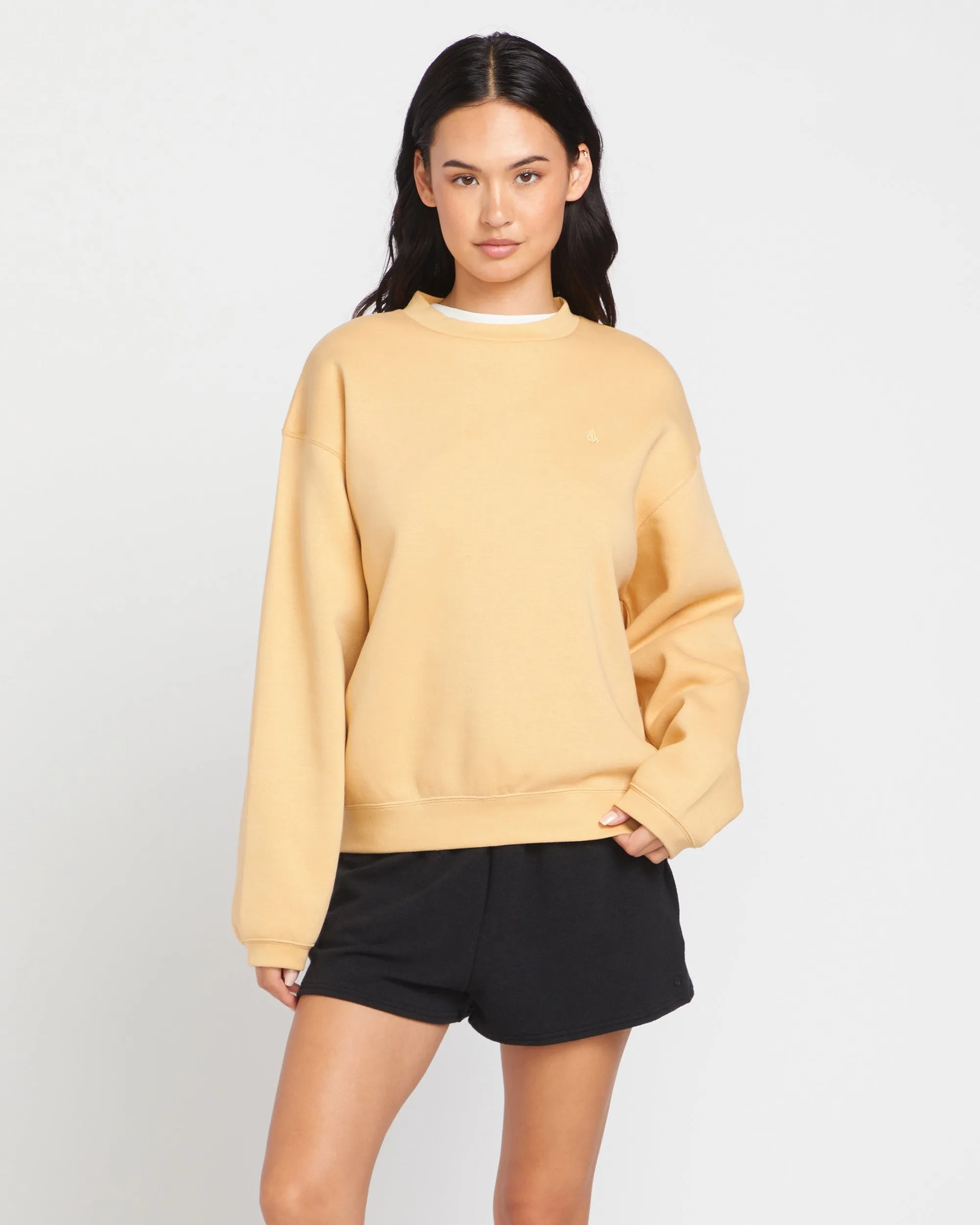 Stone Heart Up Crew Sweatshirt - Sand sold by Volcom product image thumbnail 2