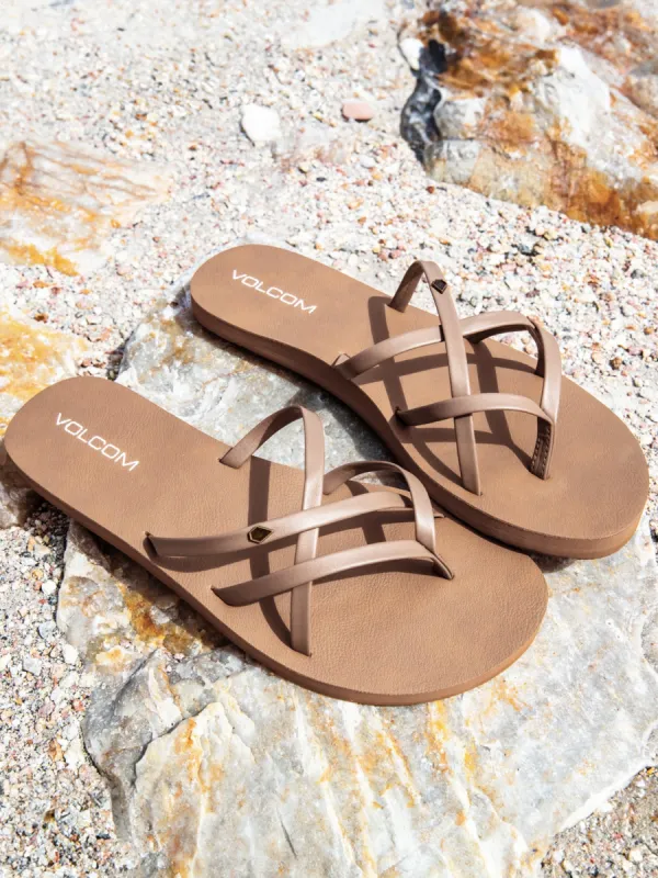 New School Ii Sandals - Natural sold by Volcom
