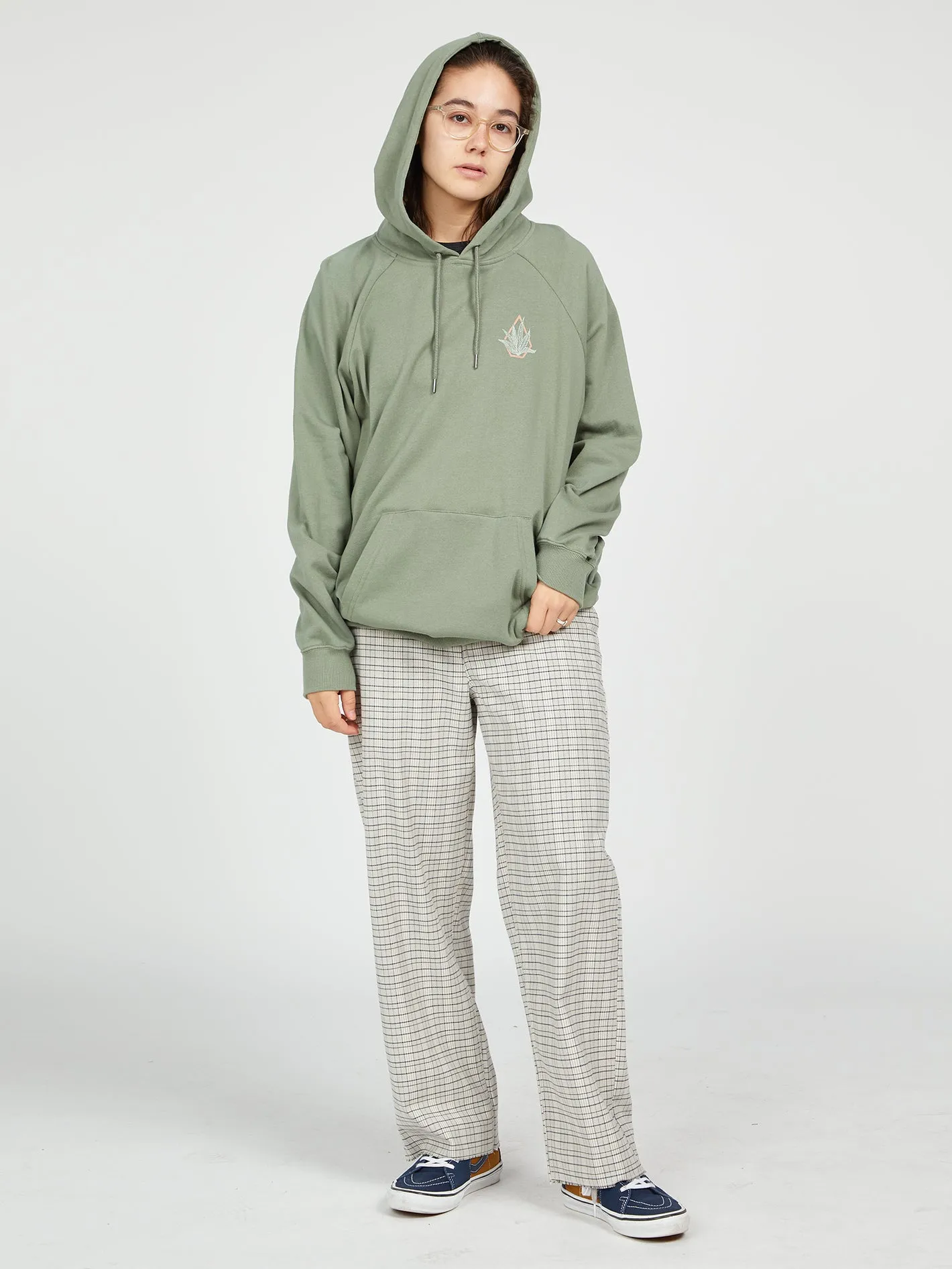 Truly Stoked Boyfriend Hoodie - Light Army sold by Volcom product image thumbnail 2