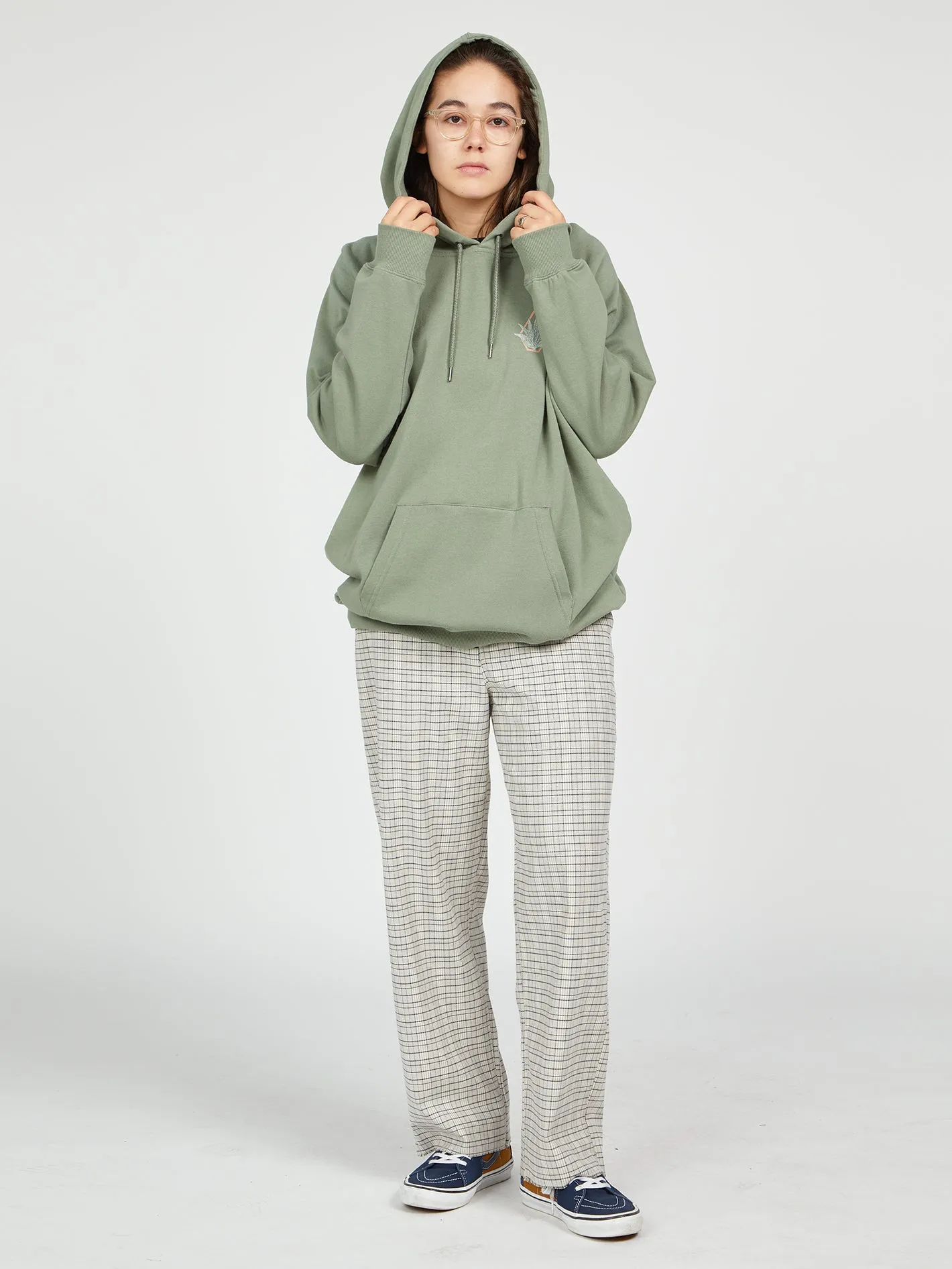 Truly Stoked Boyfriend Hoodie - Light Army sold by Volcom