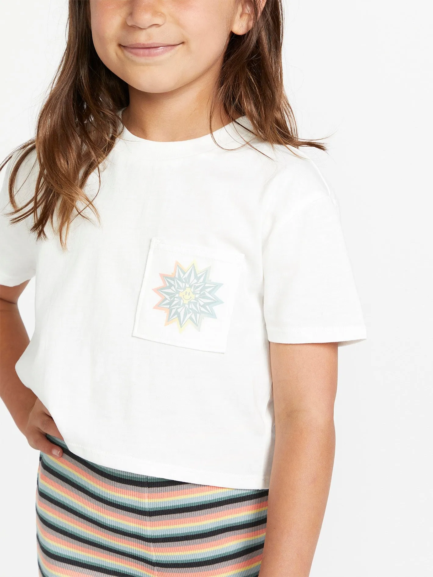 Pocket Dial Tee - Star White sold by Volcom product image thumbnail 3