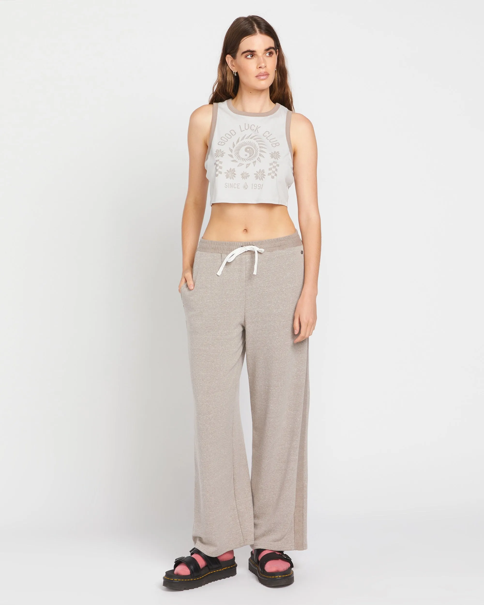 Lived in Lounge Frenchie Pants - Concrete sold by Volcom product image thumbnail 3