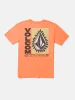 Big Boys Flamed Short Sleeve Tee - Turbo Orange sold by Volcom