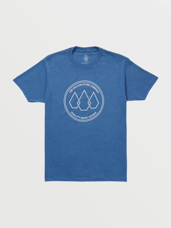 Stone Link Short Sleeve T-Shirt - Electric Blue sold by Volcom