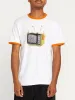 Featured Artist Justin Hager Stoneyvision Short Sleeve Tee - White sold by Volcom