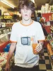 Featured Artist Justin Hager Stoneyvision Short Sleeve Tee - White sold by Volcom