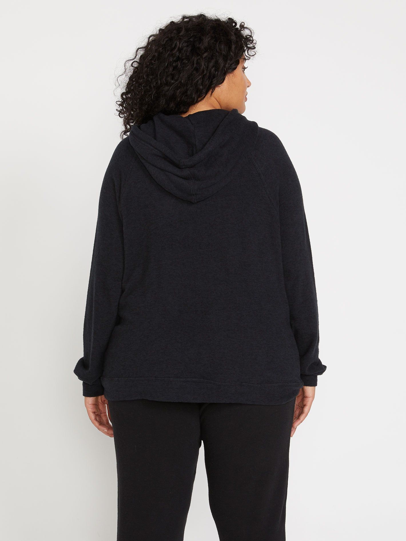 Lived In Lounge Plus Size Hoodie - Black sold by Volcom product image thumbnail 2